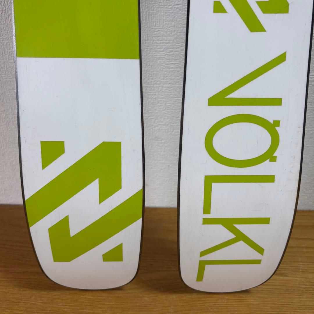 VOLKLフォルクルALLEY 軽量フリースタイルスキー　ツインチップ形状
