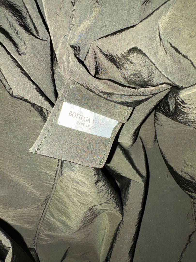 BOTTEGA VENETA レザートートバッグ　カーキ