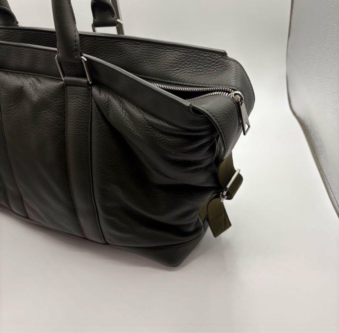 BOTTEGA VENETA レザートートバッグ　カーキ