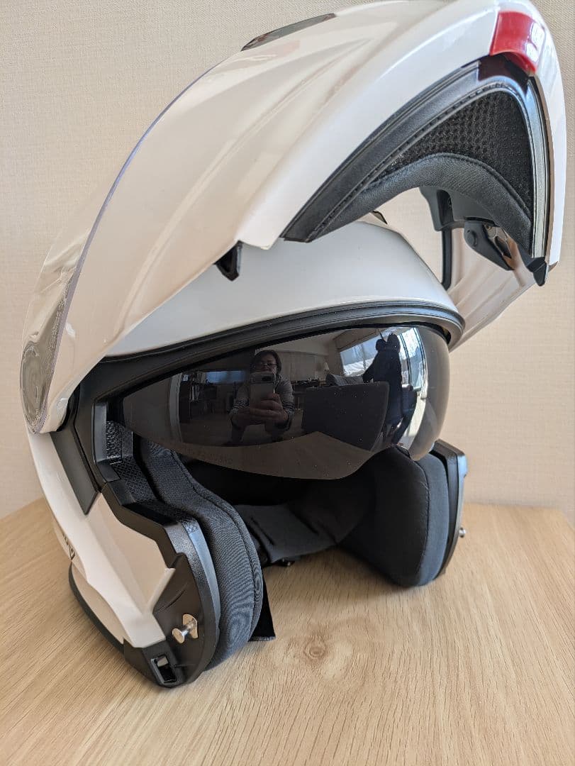 LEAD バイク用 インナーシールド付き システムヘルメット REIZEN