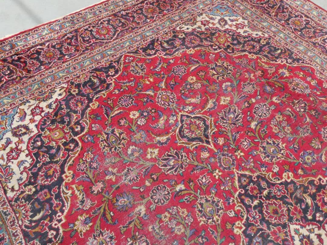 大判　ペルシャ絨毯　391×293cm　イラン産　手織り