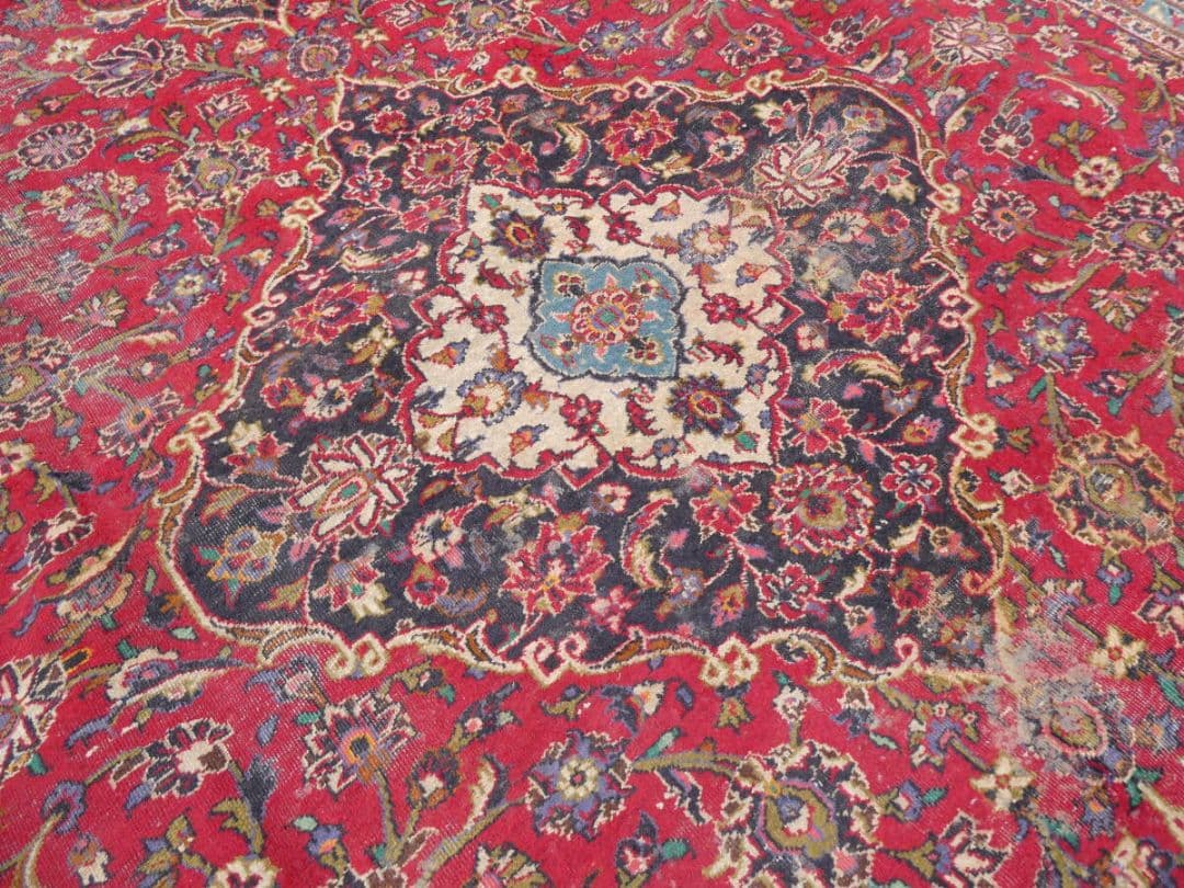 大判　ペルシャ絨毯　391×293cm　イラン産　手織り