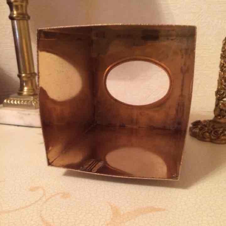 USA正方形ティッシュボックス♡クラシカル卓上ゴミ箱