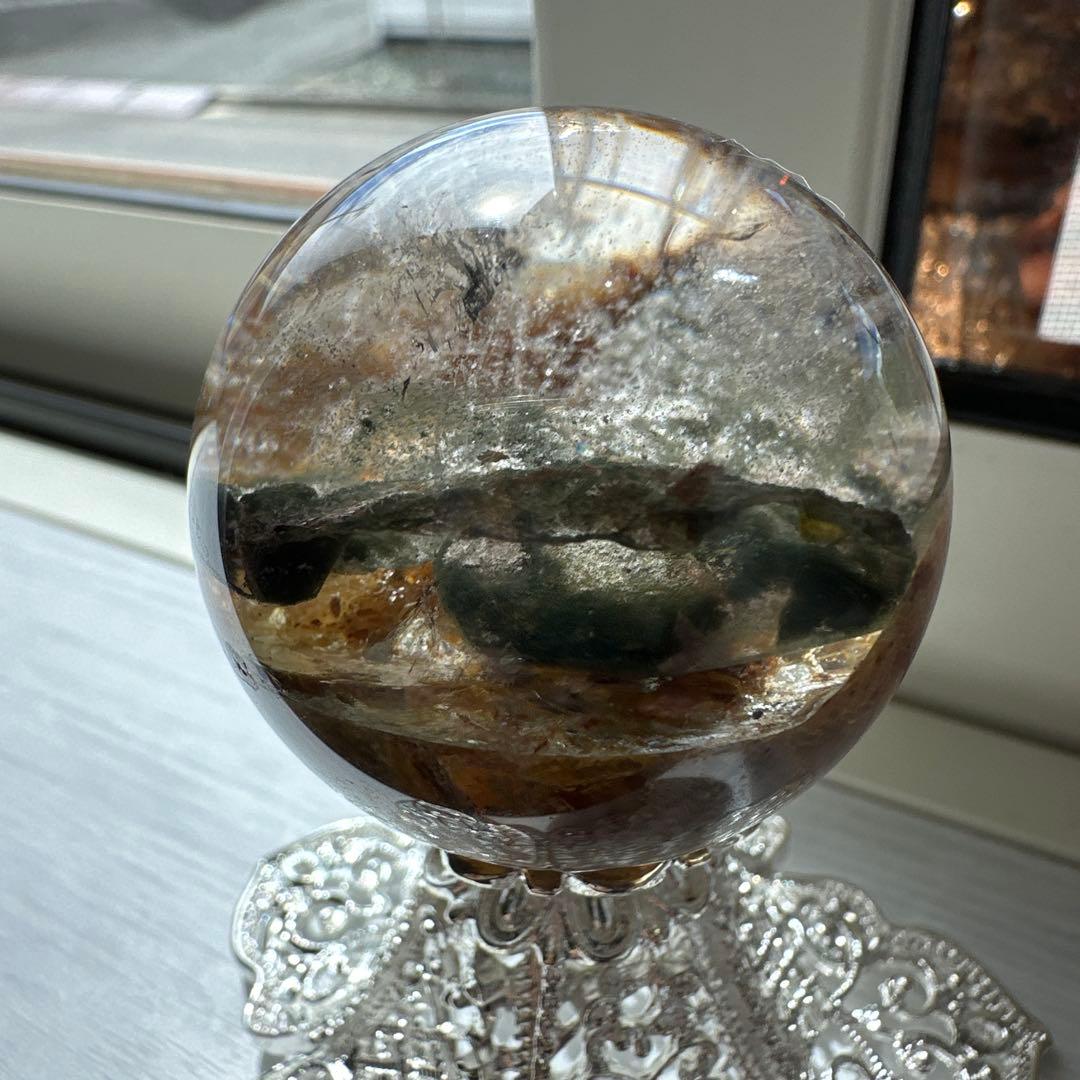 超高品質✴︎透明感ありガーデンクォーツ/庭園水晶✴︎43.8㎜