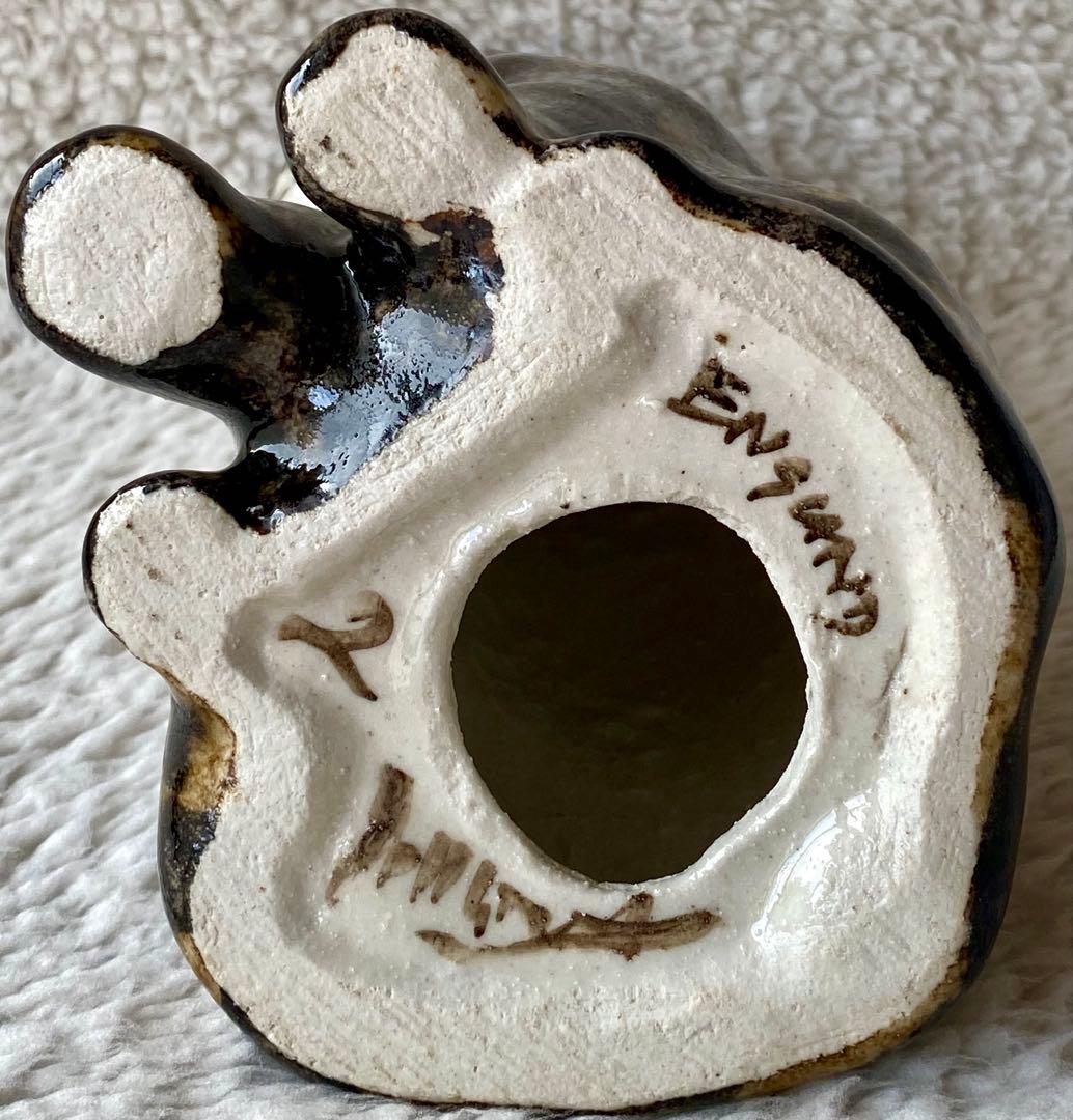 ウィンスタンレイキャット　ケンジントンキャット　三毛サビ仔猫　サイズ2　貫入無し