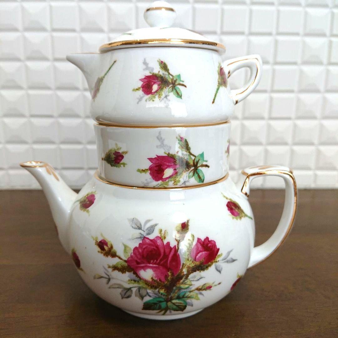 ハマースレイ スタッキングポット グランドマザーローズ