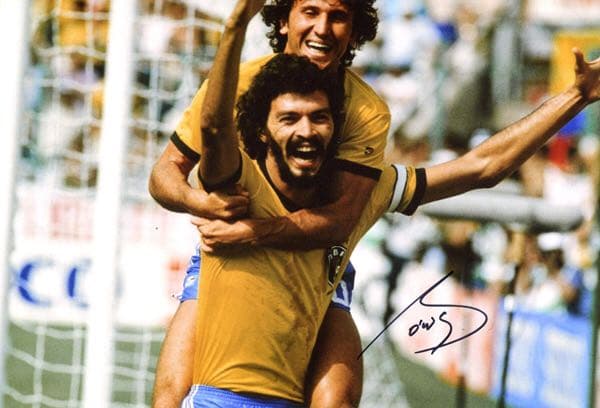 ソクラテス    ブラジル代表 直筆サイン入りフォト