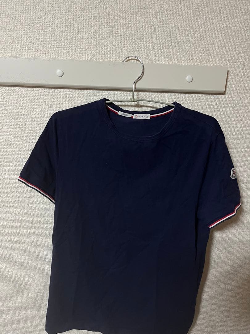 MONCLER ネイビー Tシャツ正規品