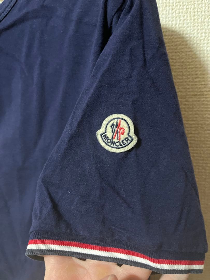 MONCLER ネイビー Tシャツ正規品