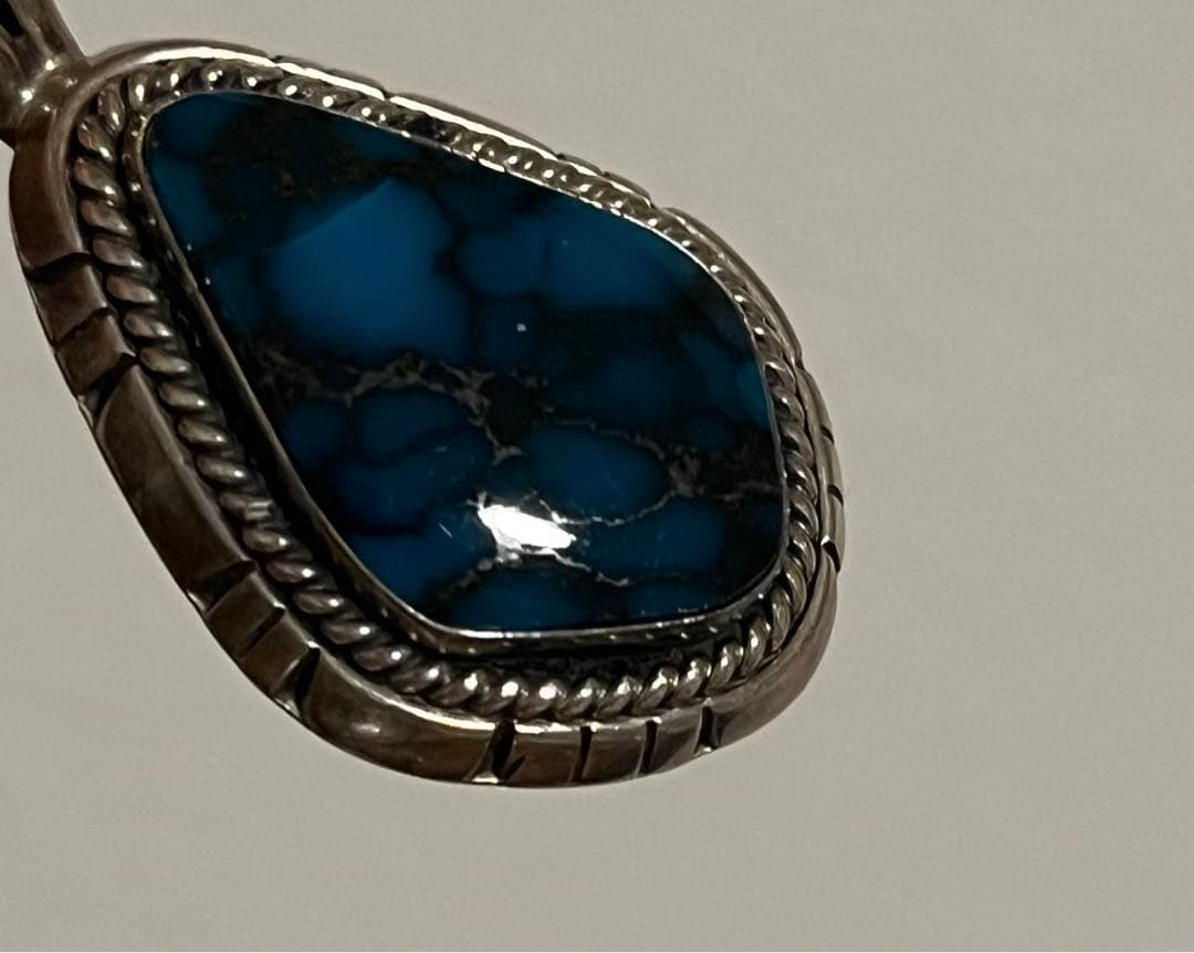 故ゲーリーリーブス　ターコイズペンダント　インディアンジュエリー　navajo