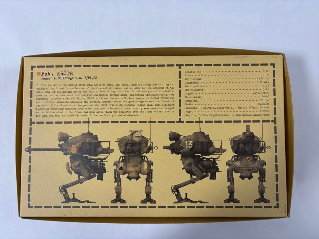 WABE 1/20 マシーネンクリーガー　パックレーテ