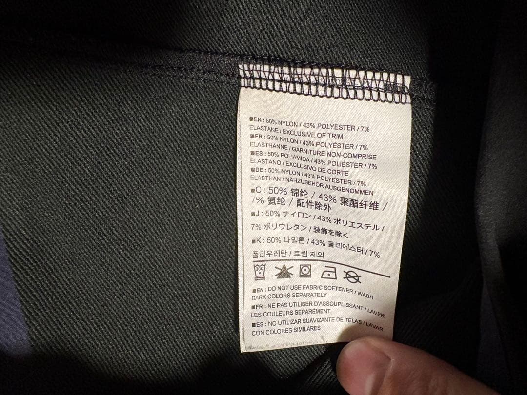 ARC'TERYX フード付きマウンテンパーカー ダークブルー