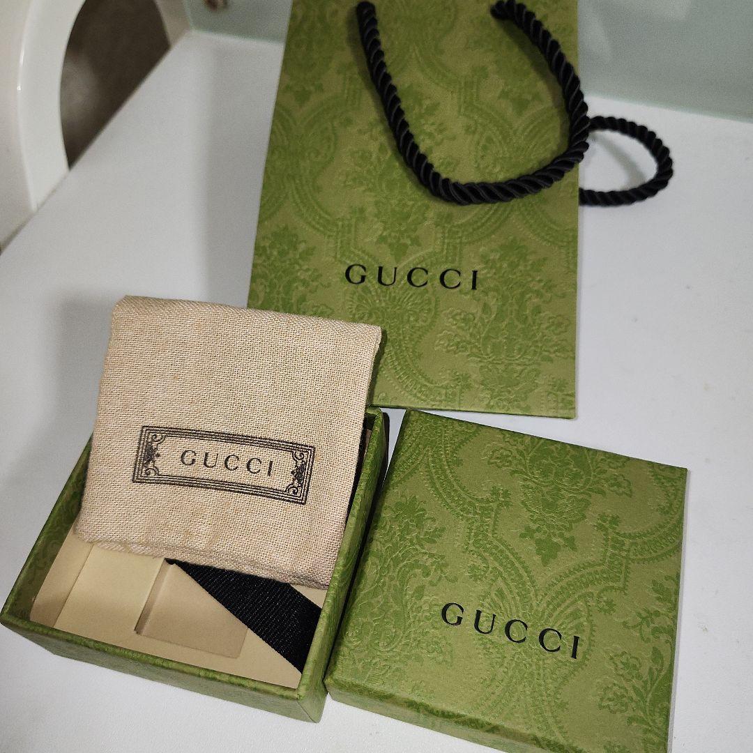 GUCCI シルバー ブレスレット　ターコイズ