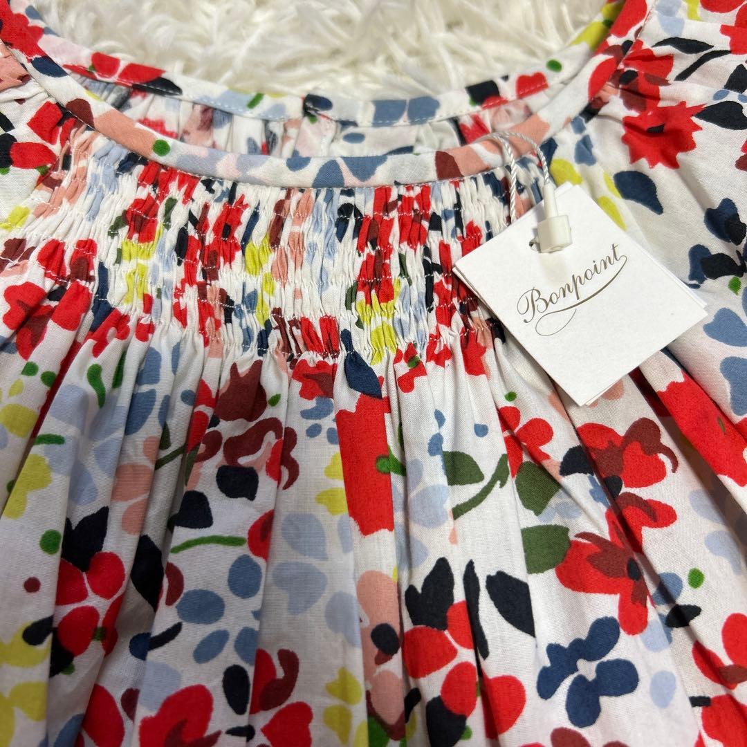 【新品未使用】Bonpoint ボンポワン ワンピース 8a 130 140