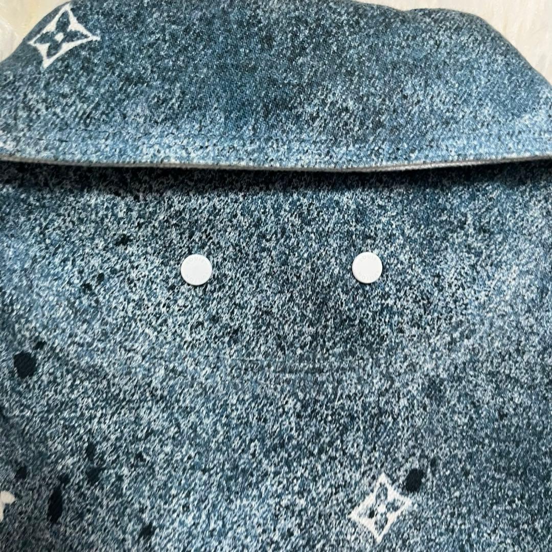 ルイヴィトン　ワークウェアシャツ　BTSテテ・吉沢亮着用　グラデーション　XL