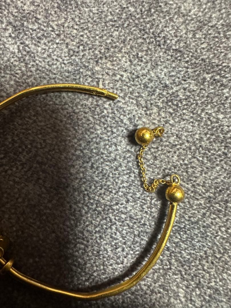 24K純金ブレスレット