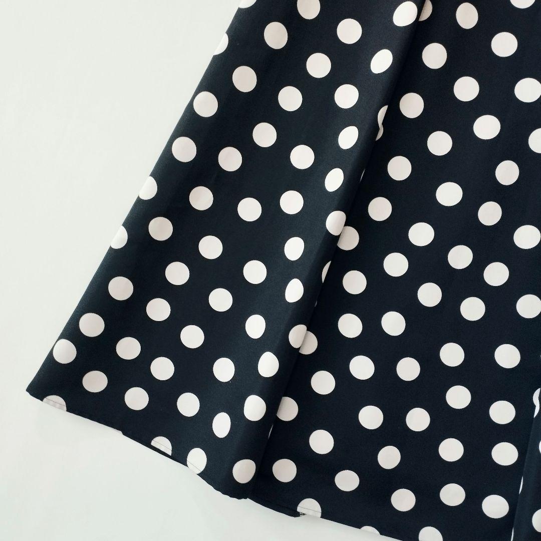 ANAYI✨グログラン ドット ハイウエスト スカート