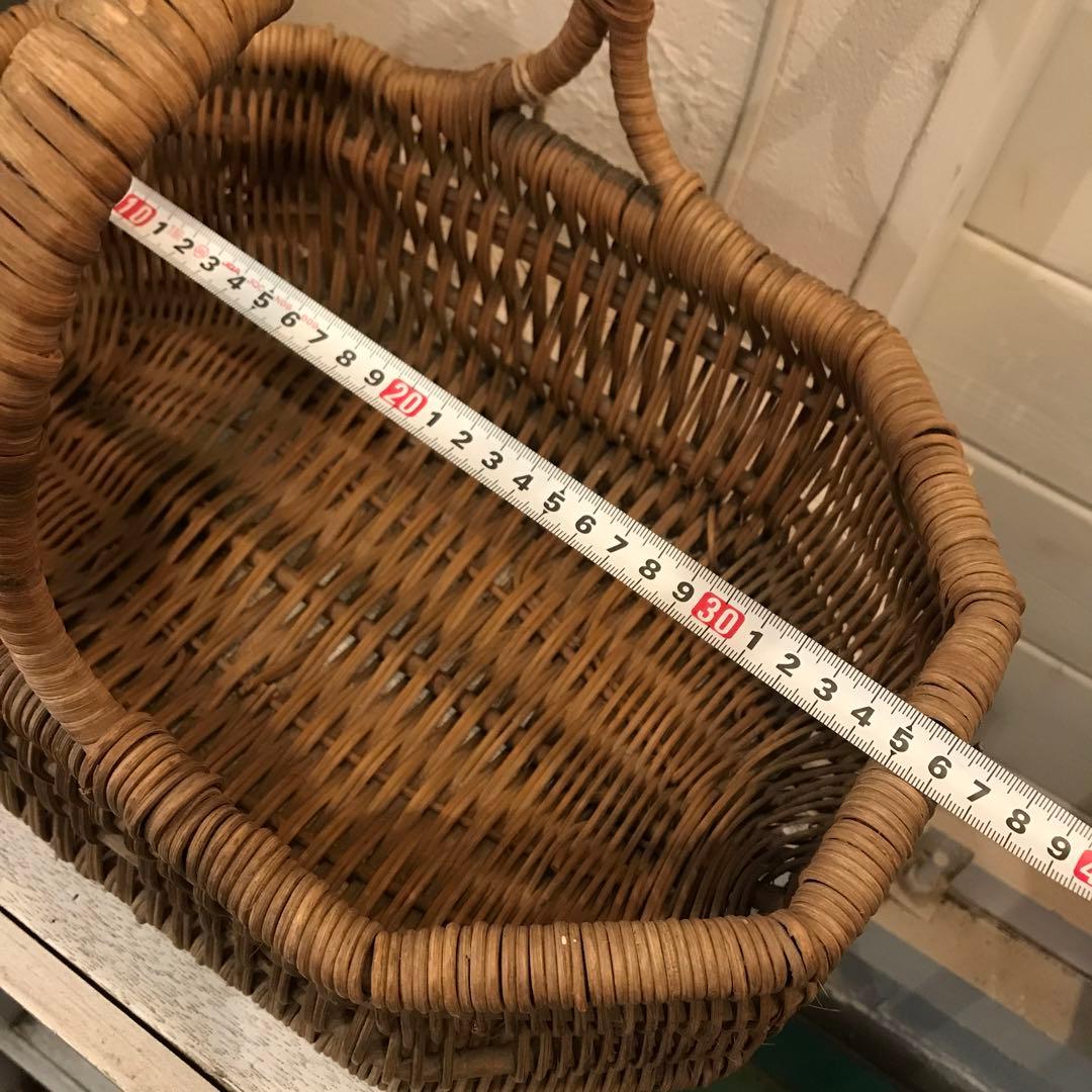 イギリスアンティークバスケット