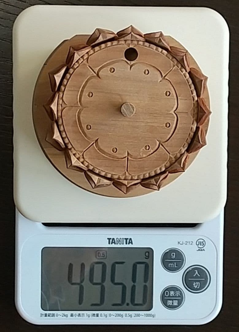 台座４点 立像用 #491#494#495#498 背切◆白檀 木彫 仏像付属品