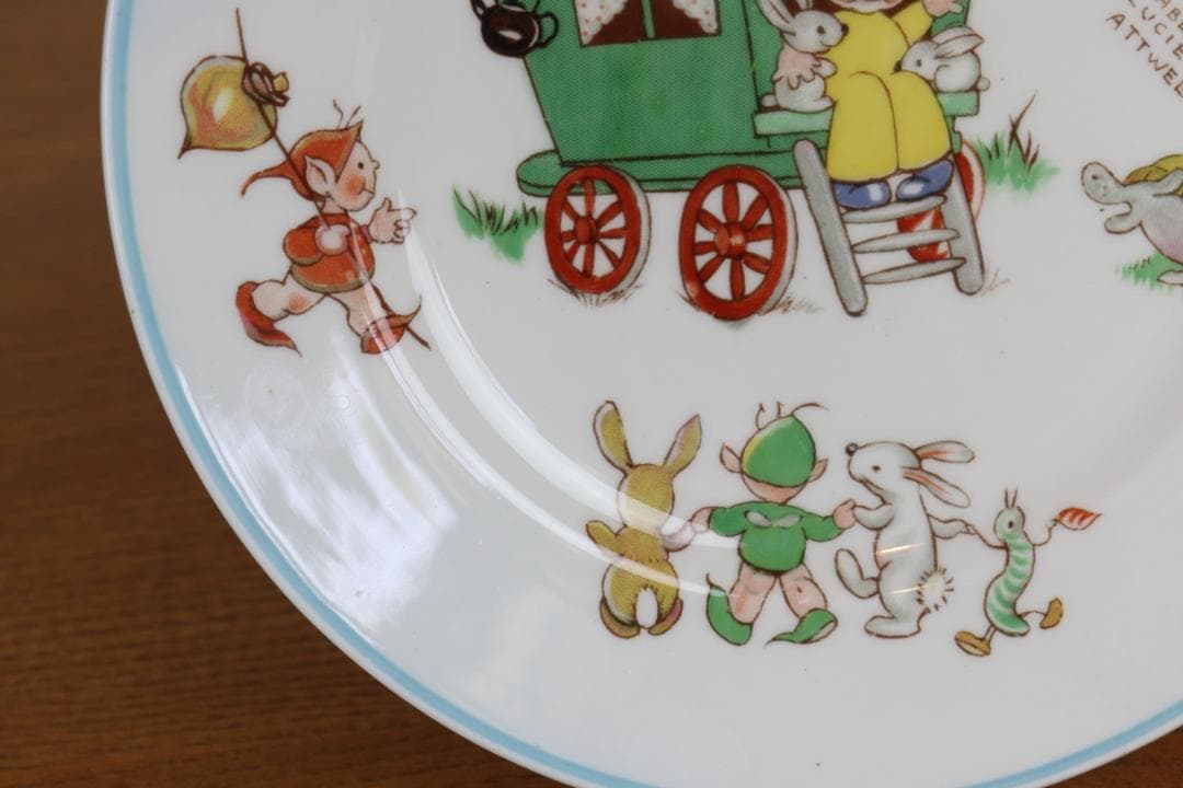 シェリー　マーベル・ルーシー・アトウェル　トリオ　プレート　アンティーク　レア