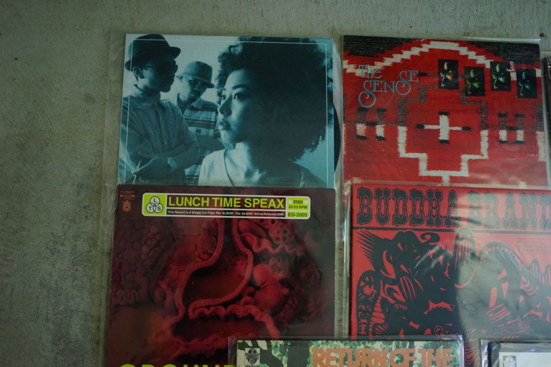 8枚セット　Buddha Brand DEV LARGE レコードコレクション