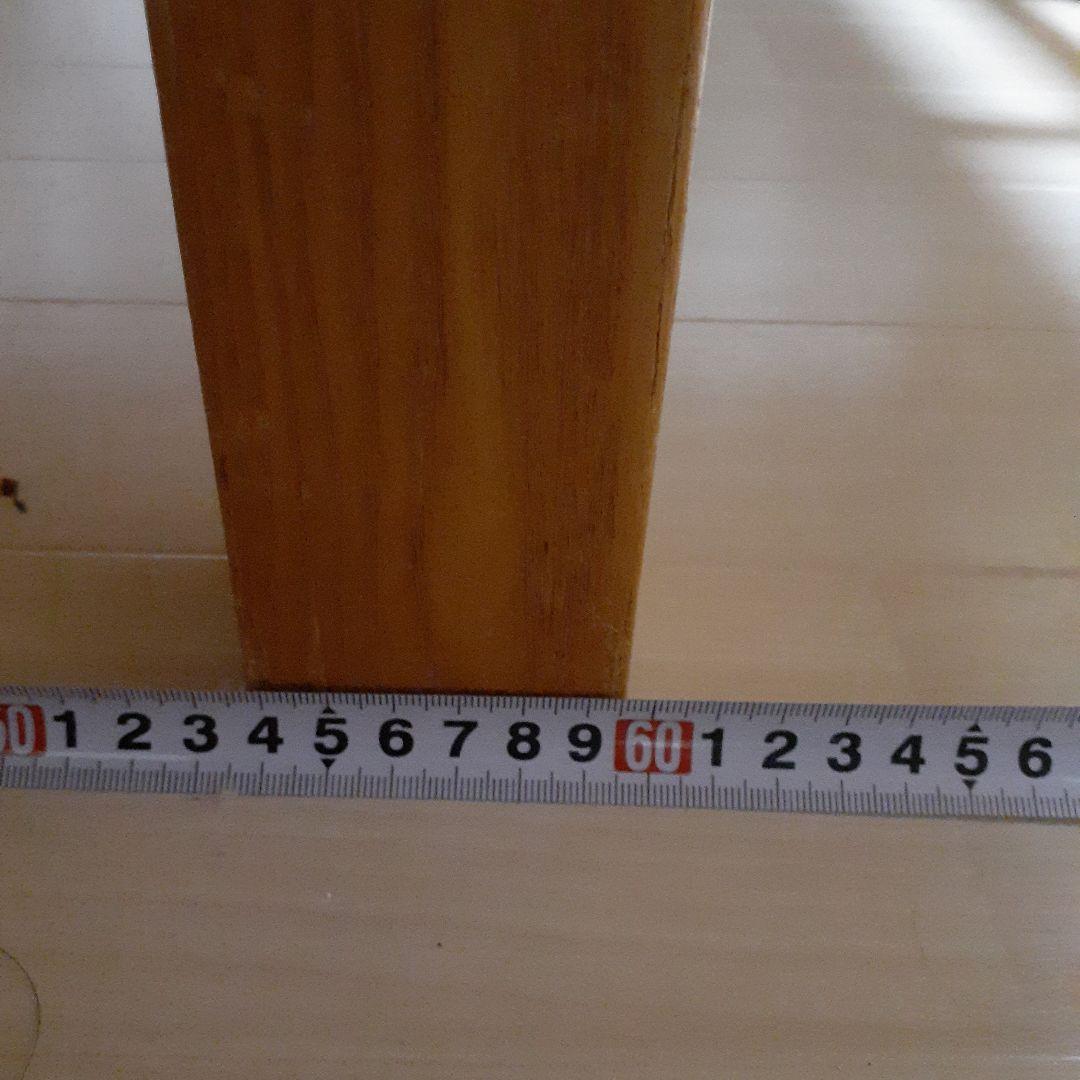 桃紺ママ専用木製ダイニングテーブル定価38万