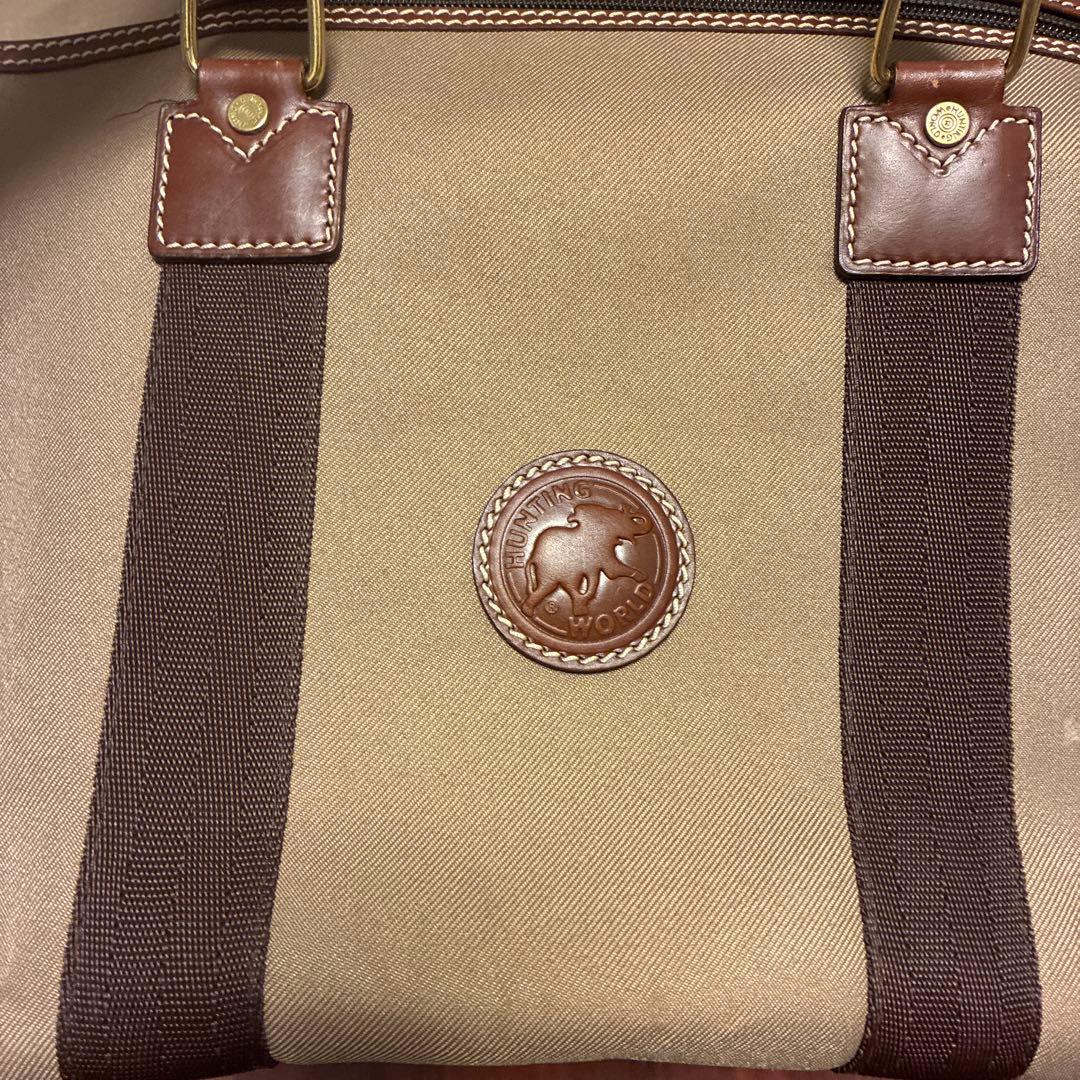 hunting world ボストンバッグ