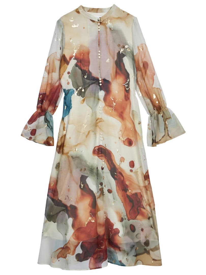 UNDRESSED AMELIA INK ART DRESS　AMERI