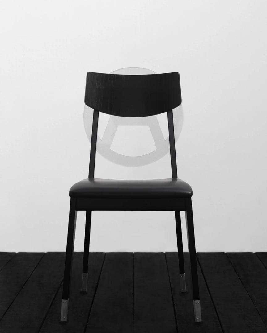 アンダーカバー ×天童木工 Anarchy Chair アナーキー チェア　黒