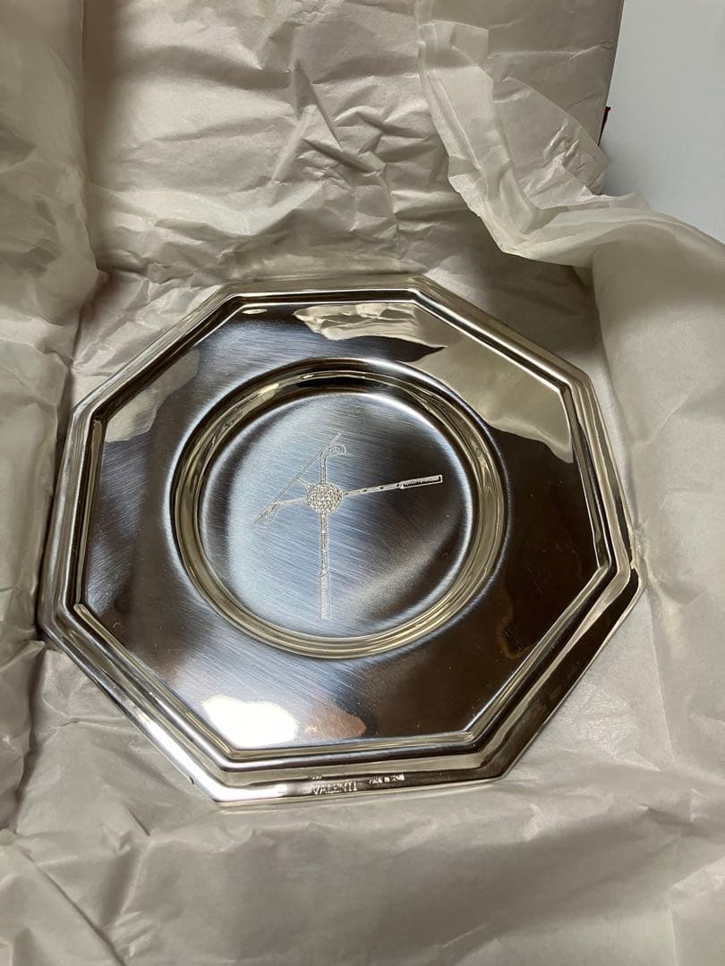 高級家具　バロッサバレンティ　飾り皿　ゴルフ