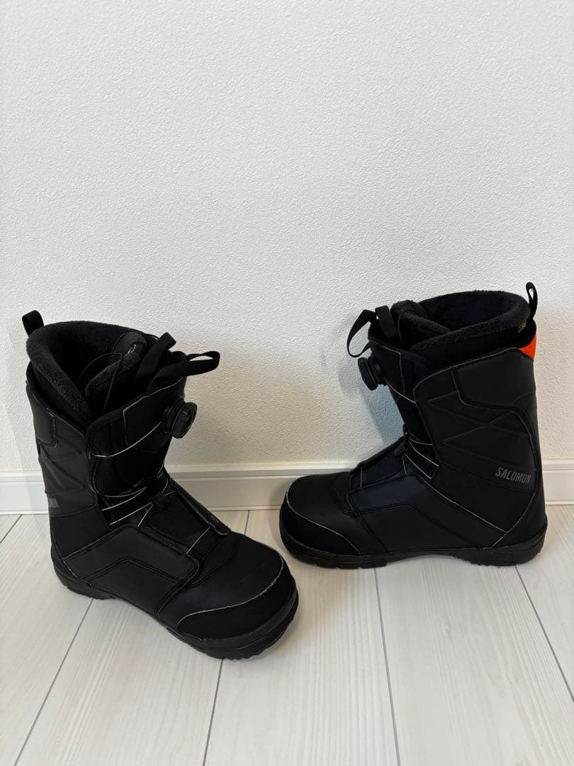５回着用　26.5cm SALOMON FACTION WIDE BOA ブーツ