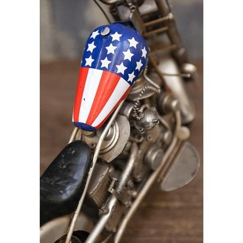 ブリキ バイク 大人 アメリカンバイク 置物 ビンテージバイク インテリア雑貨