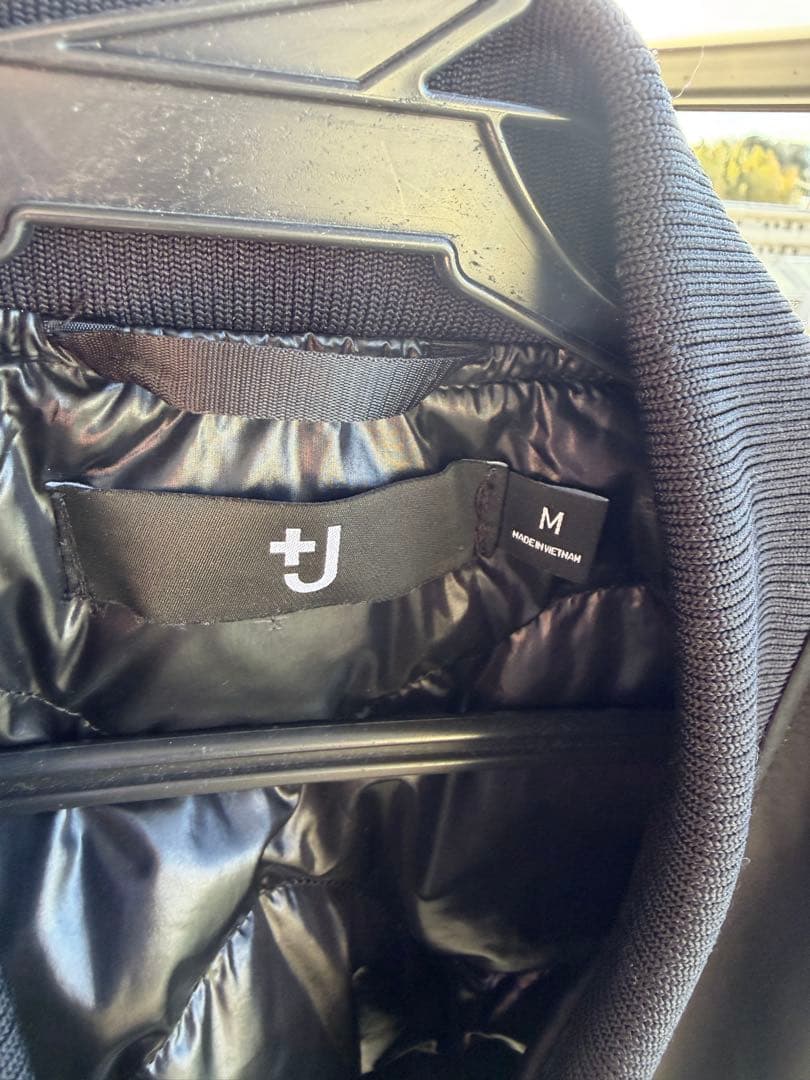 UNIQLO +J MA-1 フライトジャケット 黒 M