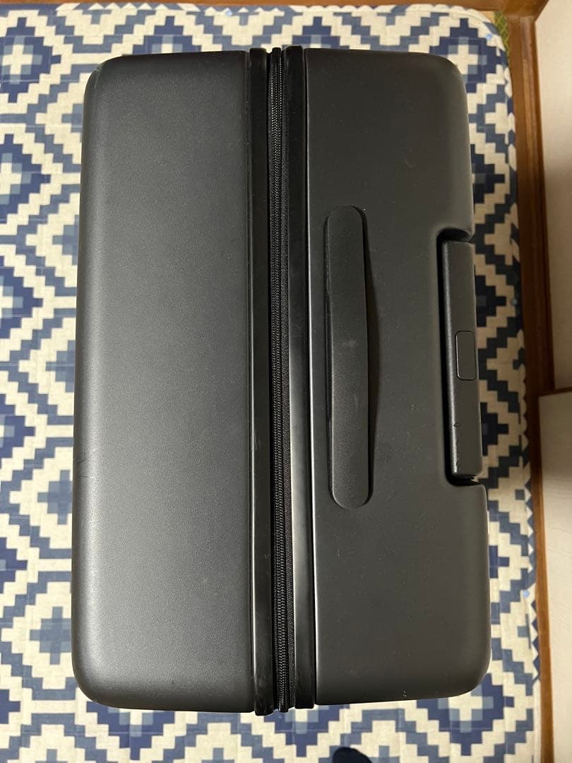 【値下げ】無印良品　バーを自由に調節できるキャリーケース（１０５Ｌ）ダークグレー