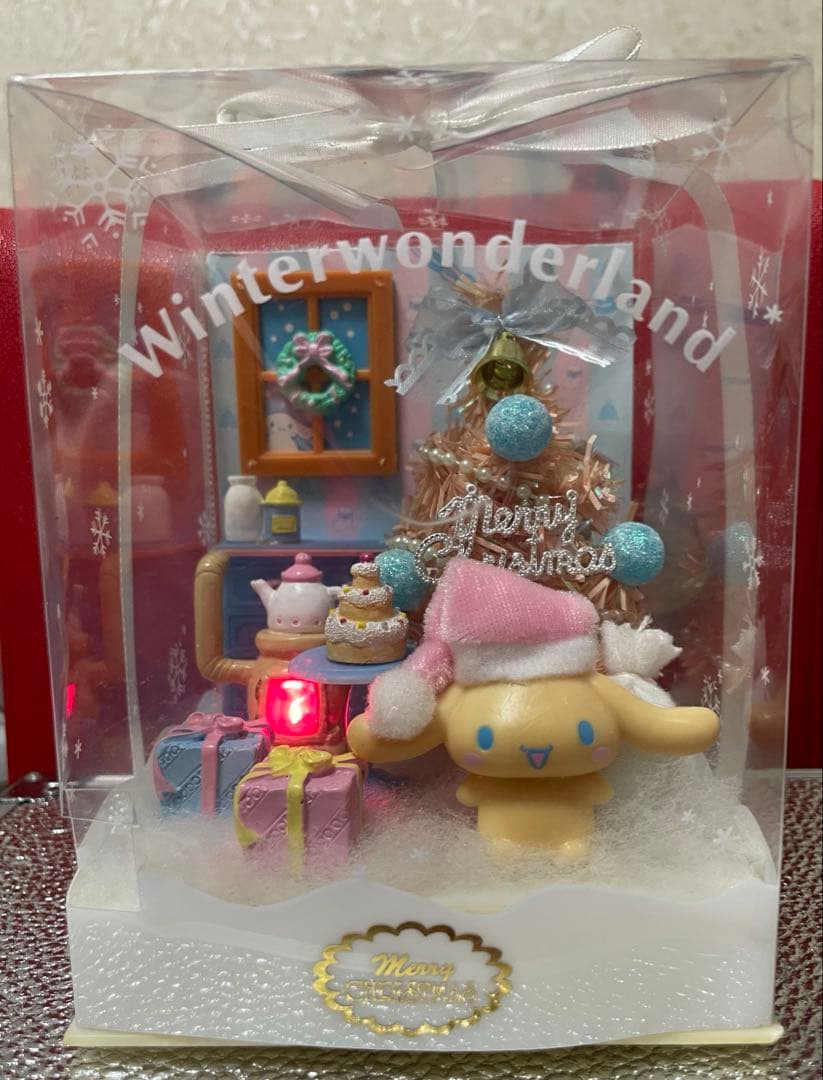 シナモロール　ジオラマ　ミニツリーセット