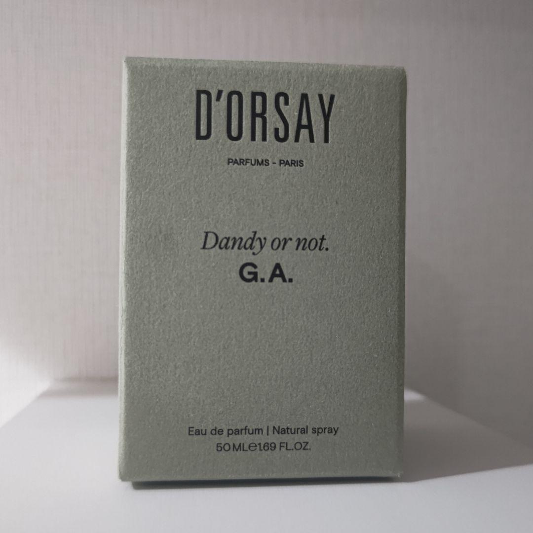 D'ORSAY　ドルセー　ダンディ オア ノット G.A.