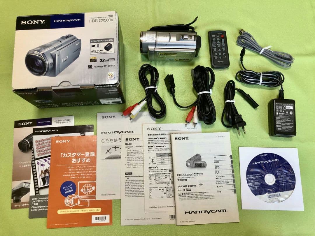 SONY ハンディカムビデオカメラ HDR-CX500V