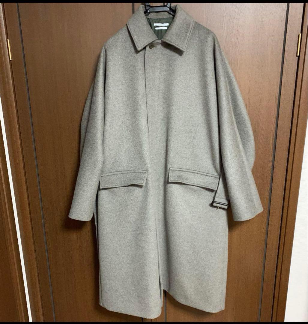【美品】undecorated メルトンステンカラーコート