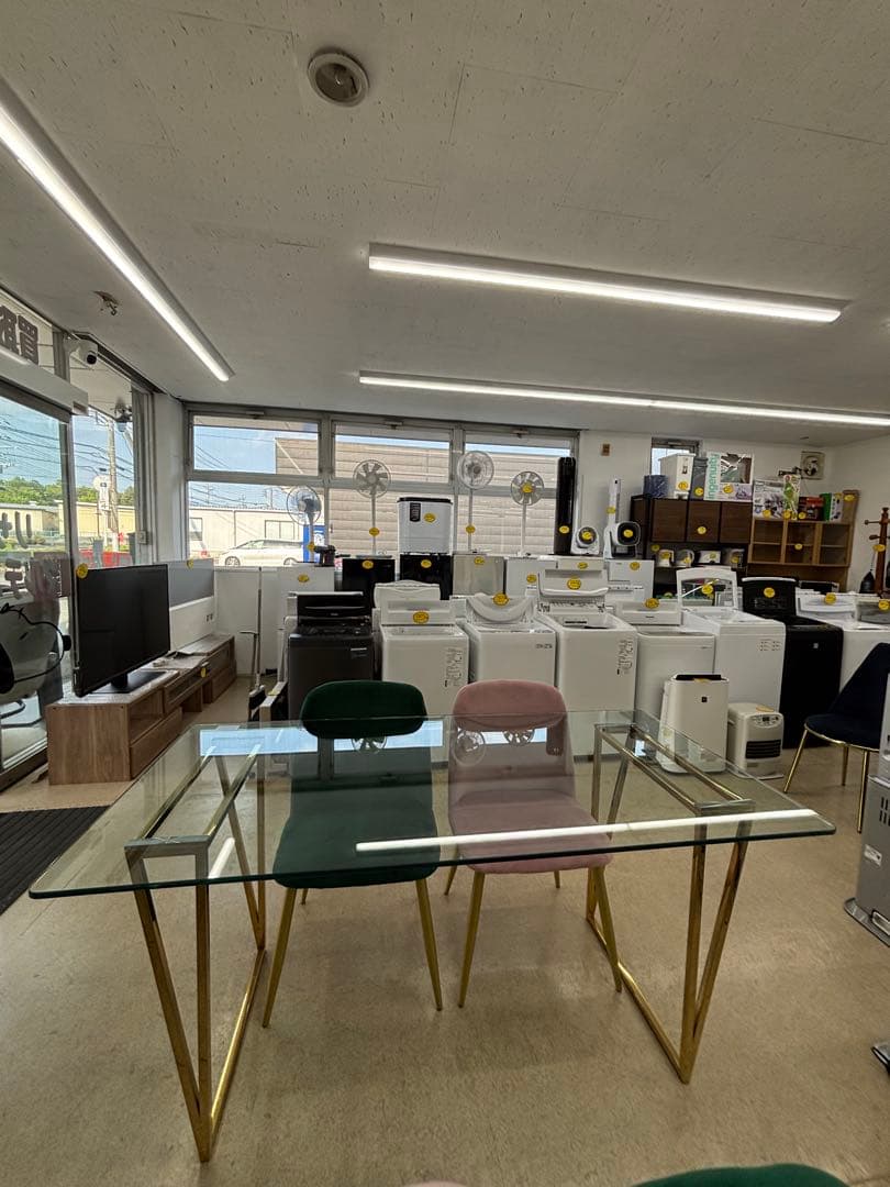 フランフラン Francfranc フェリシテ クリアガラスダイニング5点セット