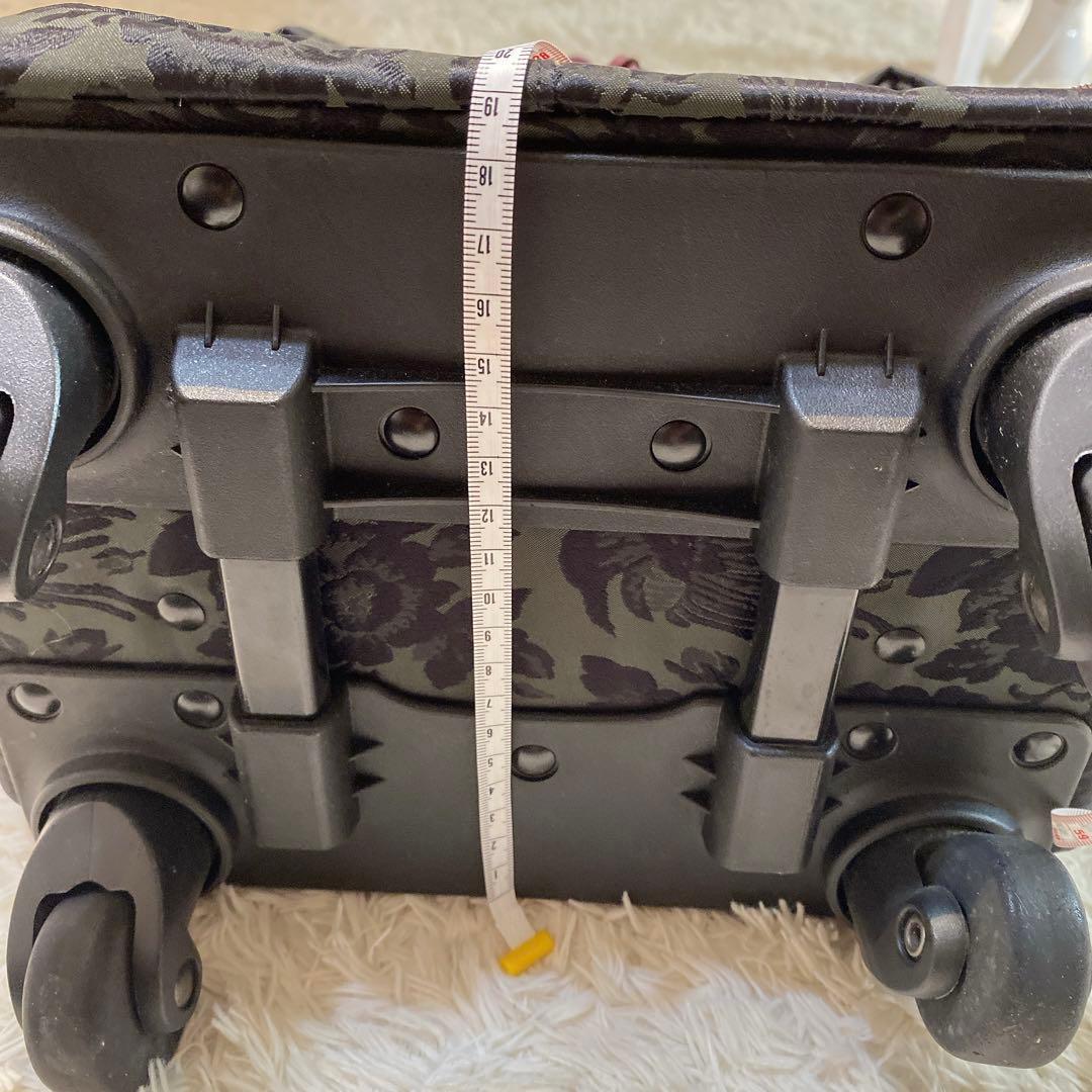 美品 FEILERトラベルキャリー トローリーバッグ 花柄