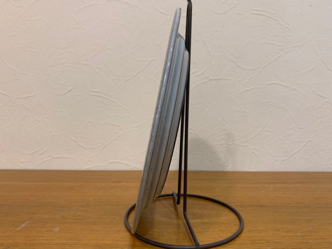 N0706-16★ B&G CORDIAL STONE WARE グレー皿2枚