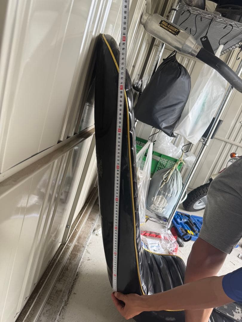 ゼファーχ 80cm 三段シート 補強あり 黒 金