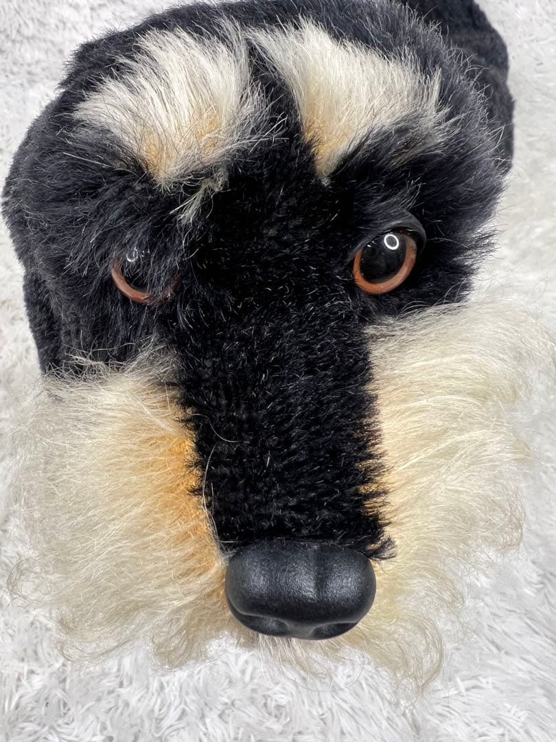 シュタイフ　シュナウザー　ぬいぐるみ　レア