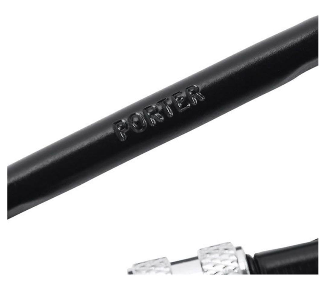 PORTER ケース ゴールド カラビナ付き