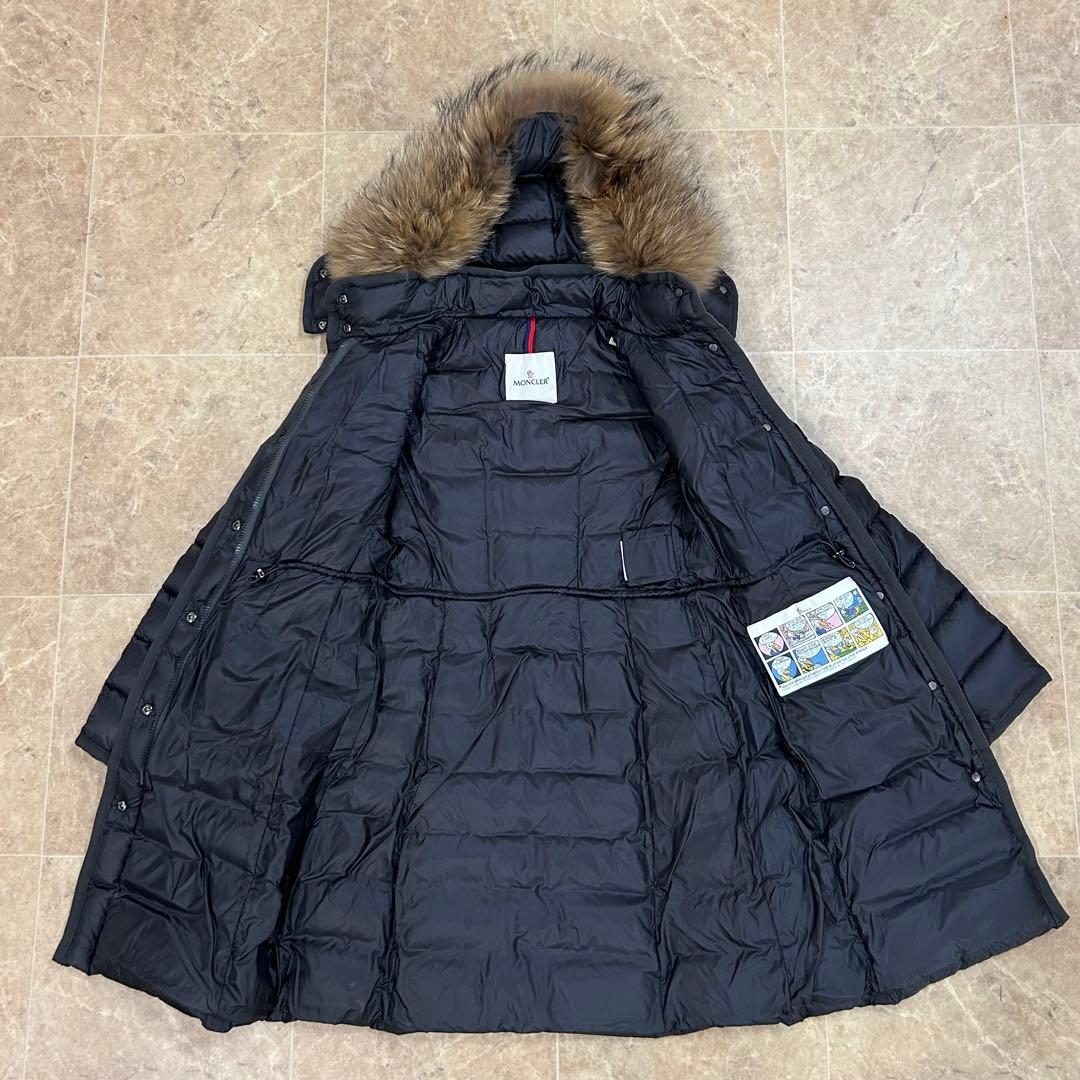 MONCLER モンクレール エルミンヌファー ダウンコート サイズ 国内正規品