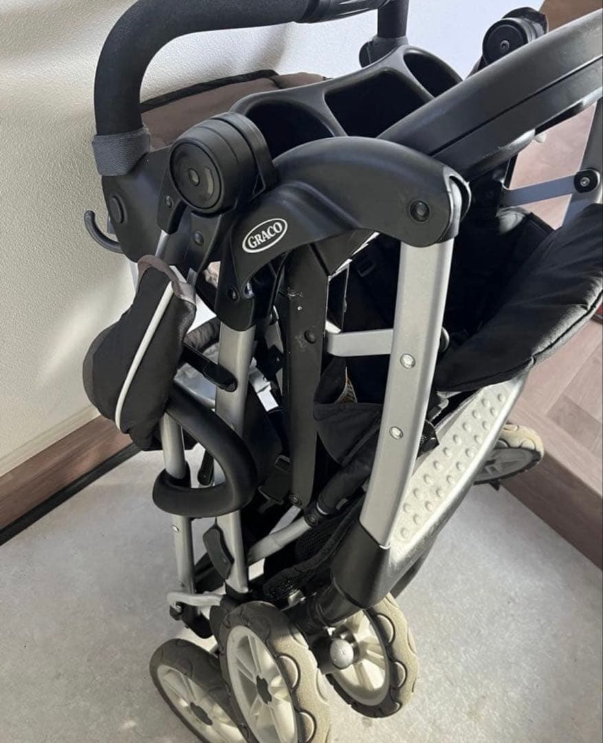 GRACO グレコ RoomFor2 ルームフォーツー 2人乗りベビーカー 黒