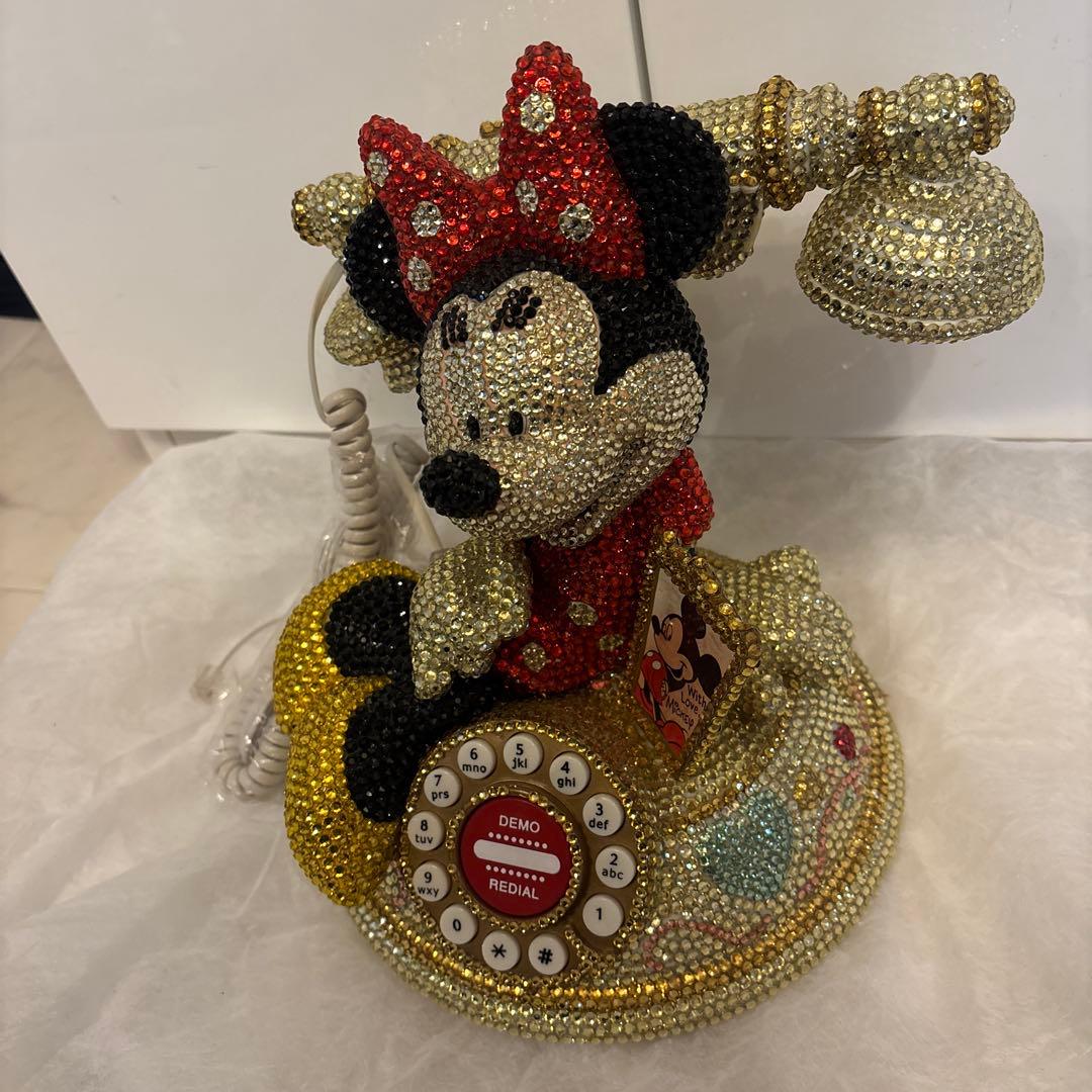 ミニーキャラクター電話 ミニー　受話器