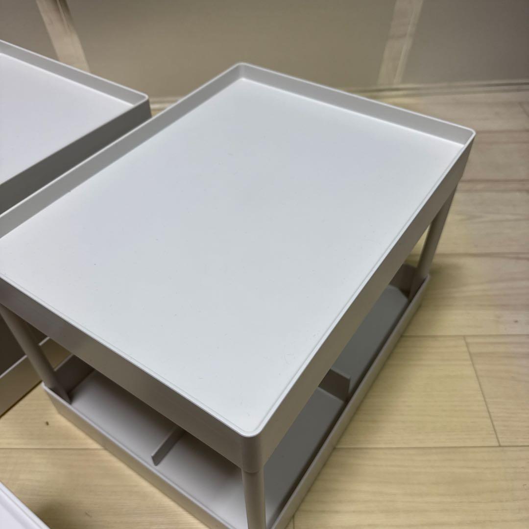 【無印良品】ABS樹脂 脚付トレー（4つセット）