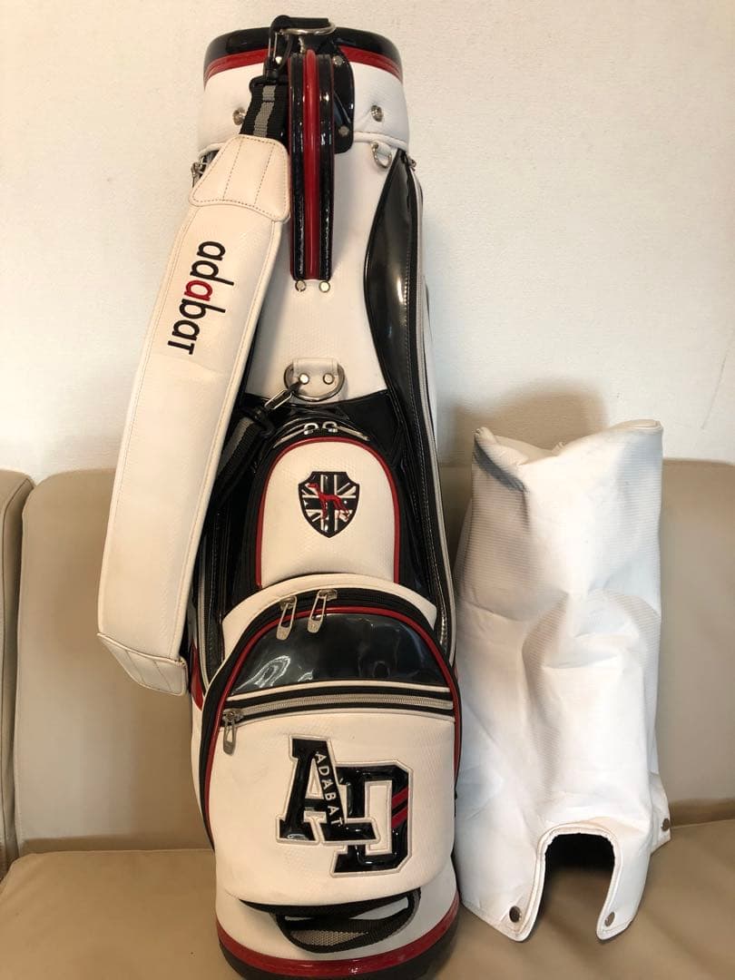【送料込み】廃盤希少品　adabat アダバット　高級キャディバッグ　ゴルフ