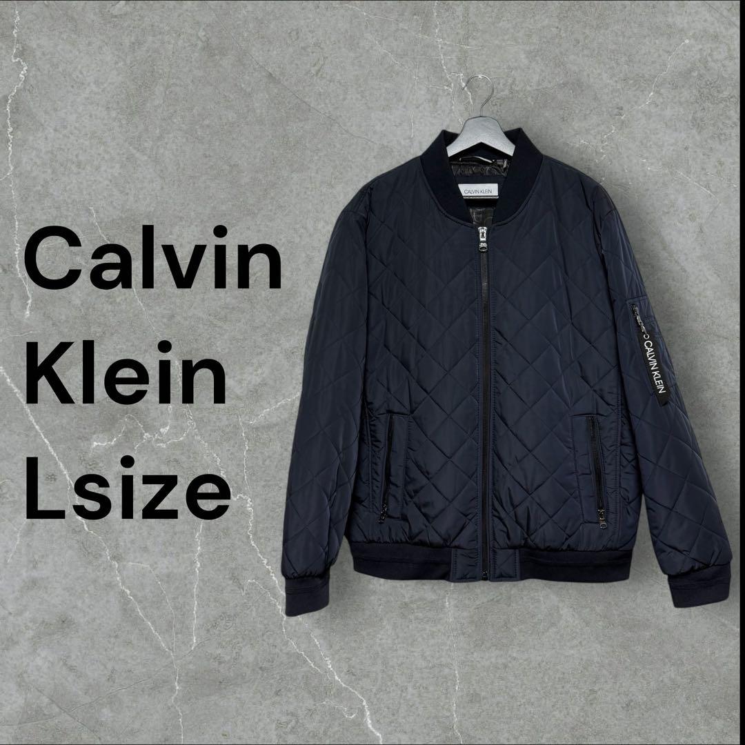   ネイビー キルティング Lサイズ